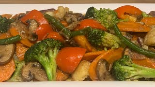 Quick and Easy Chop Suey Recipe  How to Make Vegetable Chop Suey [upl. by Riobard]