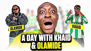 A DAY WITH KHAID AND OLAMIDE ft Magixx [upl. by Leahicm]