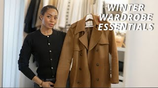 WINTER WARDROBE ESSENTIALS 2025 [upl. by Arlana273]