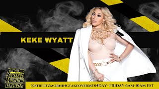 KEKE WYATT TALKS WITH YUNG JOC AND THE STREETZ MORNING TAKEOVER [upl. by Lesig]