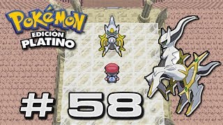 Guía Pokémon Platino  58  Evento Arceus quot Capturando al Dios Pokémon ¡2 Veces jajajaquot [upl. by Dnalwor725]