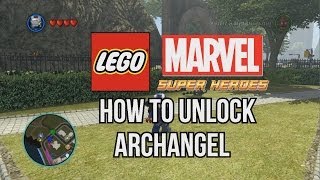 How to Unlock Archangel  LEGO Marvel Super Heroes [upl. by Abate]