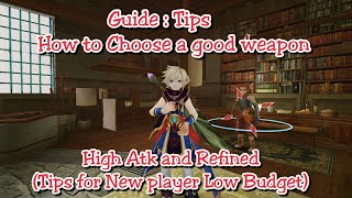 Toram Online  Guide Tips Choose Better Weapon High Attack Or Refined Recommend New player [upl. by Dent]