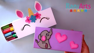 LAPICERA  CARTUCHERA casera y KAWAII  DIY  Paso a paso [upl. by Ayamat]