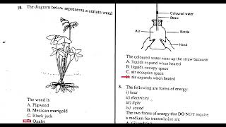 KCPE 2023 SCIENCE REVISION [upl. by Rehtnug]