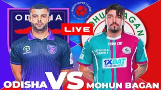 ODISHA FC VS MOHUN BAGAN SUPER GIANTS LIVE  ISL 202425 MATCH  FULL MATCH TODAY  PES SIMULATION [upl. by Ecirum611]