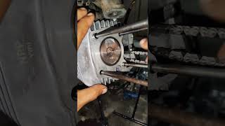 Pasang piston vario 125 di motor karisma atau supra x langsung pasang ga usah di coak [upl. by Yzeerb]