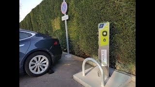 Installation de bornes de recharge pour véhicules électriques indelec mobility [upl. by Ias]