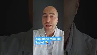 Metallic taste from Zopiclone [upl. by Bonnee]