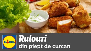 Rulouri din piept de curcan • reteta Bucataria Lidl [upl. by Aicrag]