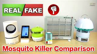 Mosquito killer comparison review led insect trap portoti [upl. by Ymled]