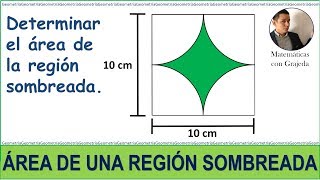 ÁREAS SOMBREADAS Ejercicio 4  MateYisus [upl. by Sergu]