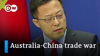 What’s behind the growing trade dispute between China and Australia  DW News [upl. by Orrocos619]