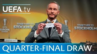 Watch the full UEFA Europa League draw [upl. by Aitekram788]