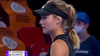 Yastremska  Kalinskaya  Moscow 2021 R1 FULL MATCH [upl. by Ordnassela]