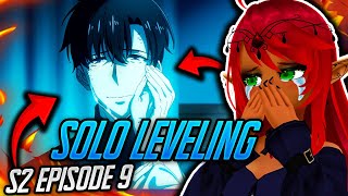 SOBBING AND CRYING  Solo Leveling Episode 9 Reaction S2 [upl. by Fokos]