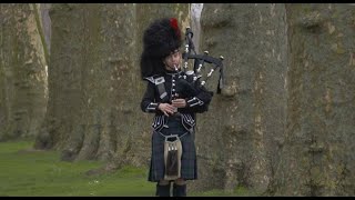 Scotlands tradition of bagpipes and kilts marches on [upl. by Airelav573]