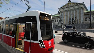 TramSim  First Look Gameplay 4K [upl. by Kowal]