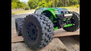 Traxxas Wide Maxx Proline Badland 38s V1 [upl. by Irotal]