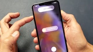 iPhone XS XS Max How to Turn Off  Power Down 2 Ways [upl. by Anitnas]