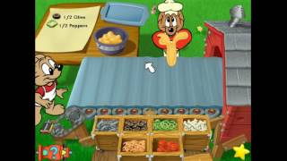 JumpStart Advanced 1st Grade Gameplay Frankies Pizza Stand [upl. by Vonnie]