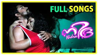 Nidra Malayalam Movie  Full Video Songs  Sidharth Bharathan  Rima Kallingal  Jishnu  Sarayu [upl. by Quita]