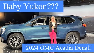 2024 GMC Acadia Denali  First Look at a BIGGER and more LUXE family hauler [upl. by Aneloj]