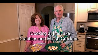 Cooking at the Lake  Crabbies amp Marsh Crackers [upl. by Enomyar]