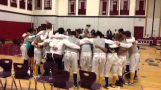 Ardsley High School Fencing Team Cheer [upl. by Yoshio542]