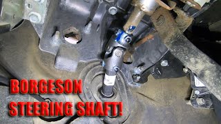 RAM 2500 BORGESON Steering Shaft Install [upl. by Karlene921]