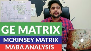 GE Matrix  McKinsey Model  General General Electric Matrix  Marketing Topics  Marketing Hindi [upl. by Cindie]