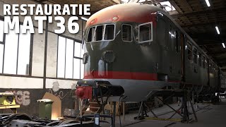 SpoorwegenTV  Afl 62  Restauratie Mat36 [upl. by Enelear]