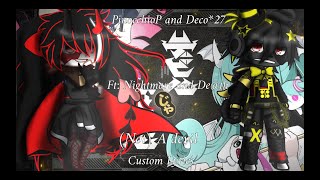 Not a Devil DECO27 pinocchiop Ft Deth and Nightmare Custom Eng Lyrics Read Desc [upl. by Ydok]