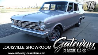 1965 Chevrolet Nova Station Wagon Gateway Classic Cars Louisville 2425 LOU [upl. by Ahsatin737]