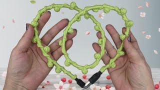 Crochet String Of Pearls Cable Cover  Super Easy  Step By Step [upl. by Tereb]