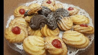 PASTICCINI DI FROLLA MONTATA⭐RITA CHEF  Deliziosi [upl. by Ardelis]