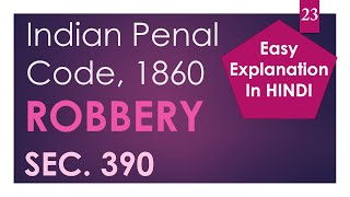 Explanation and difference between extortion robbery and theft  Indian Penal Code [upl. by Dusa]