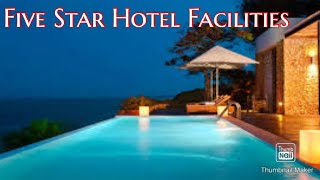 Five Star Hotel Facilities What is Difference Between Star Category [upl. by Assennav]