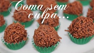 Brigadeiro de Biomassa de Banana Verde  Brigadeiro Fit [upl. by Yumuk15]