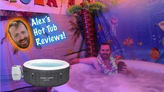 Hot Tub Review HydroForce Havana Inflatable Spa [upl. by Nerrej200]