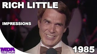 Rich Little  Impressions  1985  MDA Telethon [upl. by Nyrem]