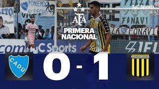 Defensores Unidos 01 Almirante Brown  Primera Nacional  Fecha 24 Zona A [upl. by Airreis]