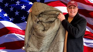 US Army Military Surplus Sleeping Bag  This Is A Go [upl. by Vedi]