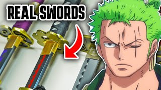 We Unboxed REAL One Piece Swords [upl. by Spencer]