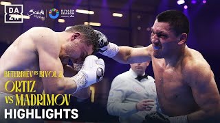 Riyadh Season Vergil Ortiz Jr vs Israil Madrimov Fight Highlights Beterbiev vs Bivol 2 [upl. by Sergu]