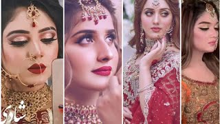 Top 10 Pakistani Tiktok Stars Bridal looktop tiktokers of 2021TikTok world [upl. by Eachern]