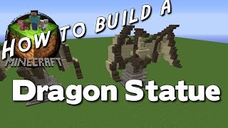 Minecraft  Dragon Statue [upl. by Lukey]