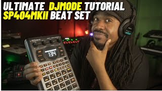 SP404 mk2 DJ Mode  Ultimate Beat Set WalkThru Tutorial [upl. by Aleakcim]