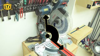 How to replace the blade of a 12 inch Ridgid Miter Saw [upl. by Petua]