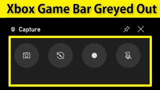 Fix  Microsoft Xbox Game Bar Recording Disabled In Windows 11  Xbox Game Bar Greyed Out  Fix [upl. by Buiron86]